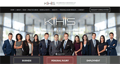 Desktop Screenshot of khslaw.com